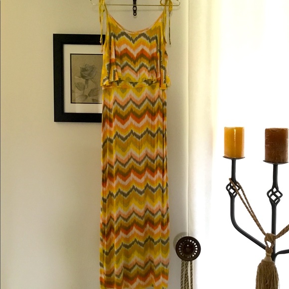 Loveappella Maxi Summer Adjustble Straps Dress - Picture 2 of 7